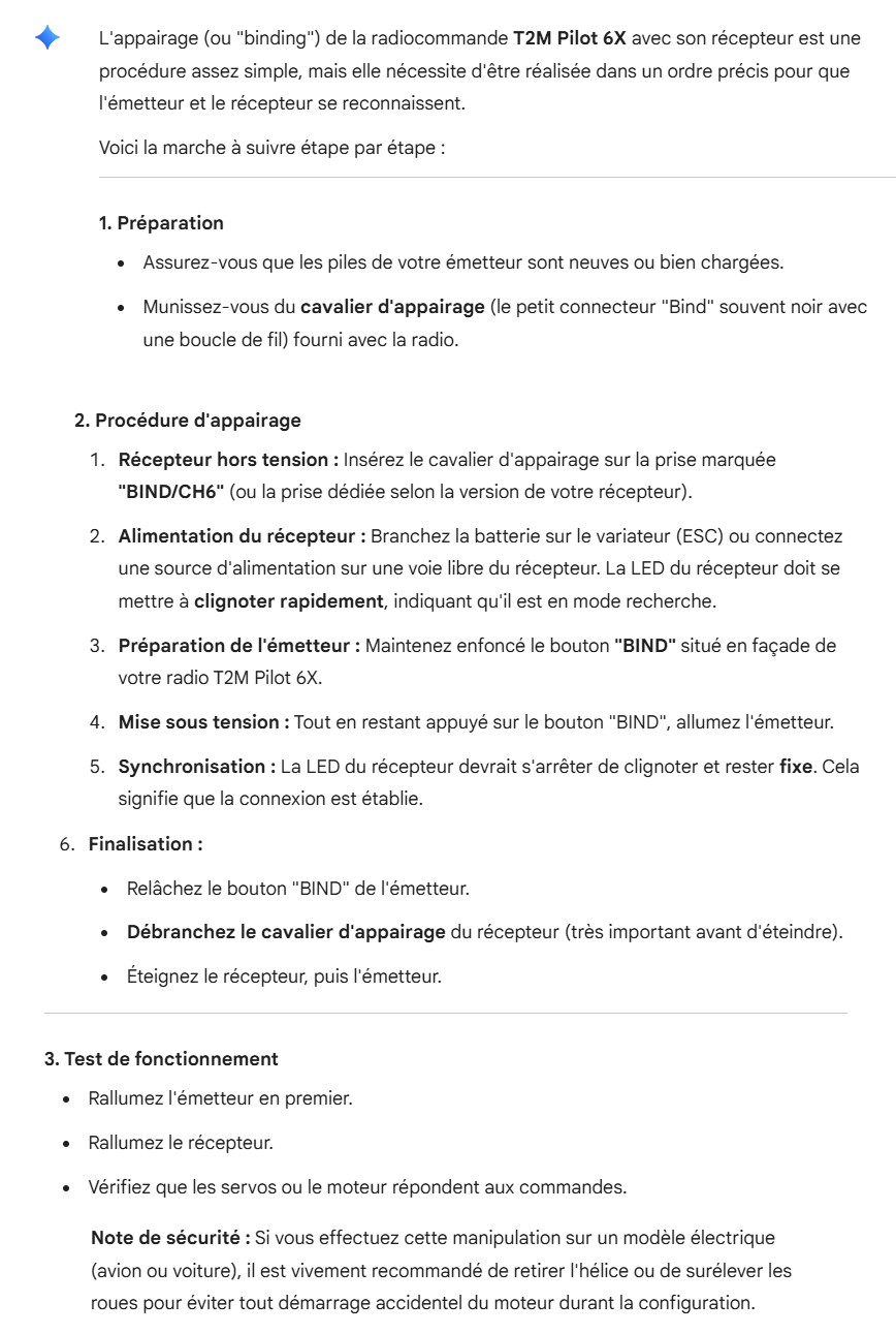 Méthode d'appairage